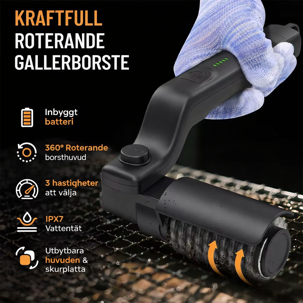 Gallerborsten - Ren grill på några minuter